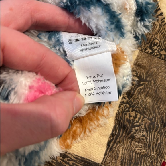 Eddie Bauer Multicolor Geometric Cowl Sweater. - Picture 15 of 15